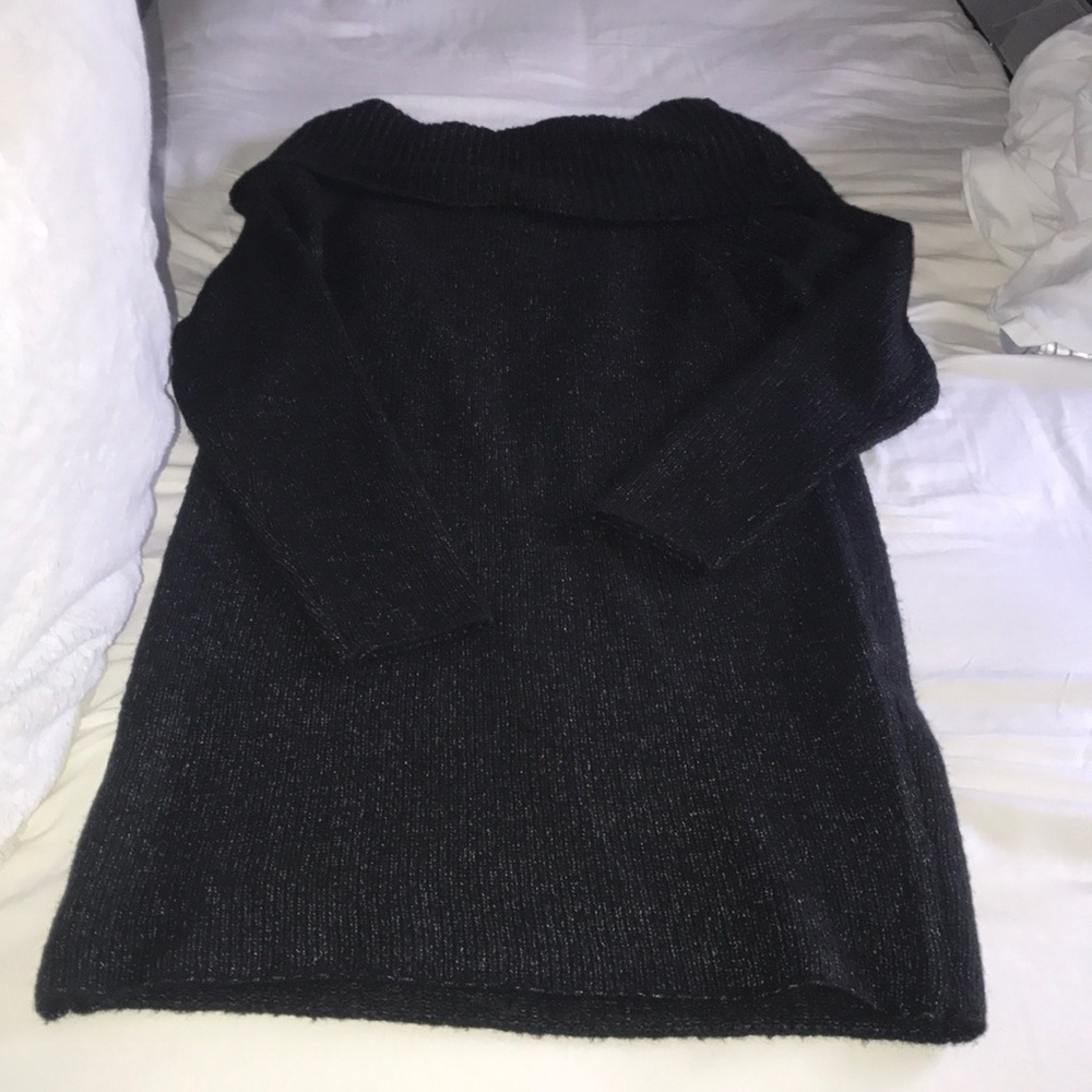 Off the shoulder sweater dress